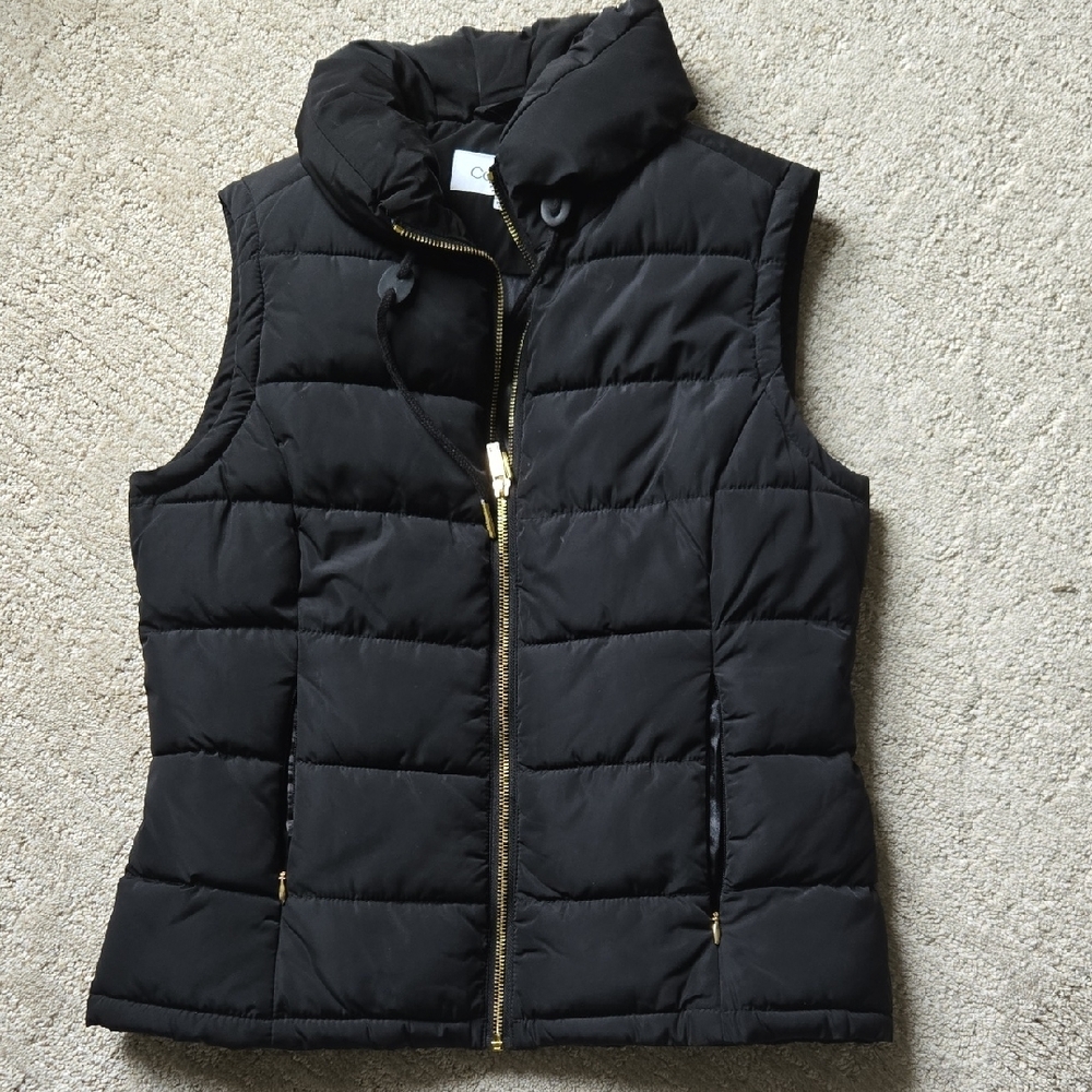 Calvin Klein Black Quilted Puffer Vest